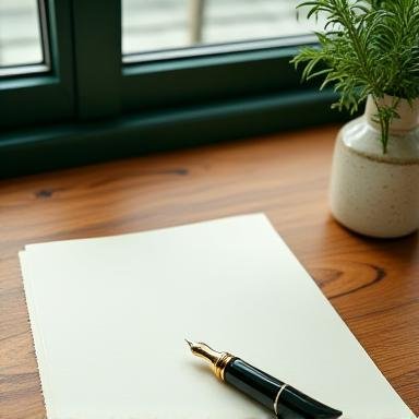 A professional and organic legal documentation setting